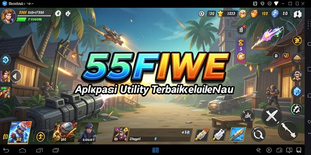 Tampilan utama aplikasi Utility 55FIVE yang menampilkan fitur pengingat tugas.