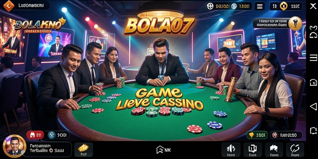 Gameplay seru di BOLA07 Live Casino dengan dealer langsung.