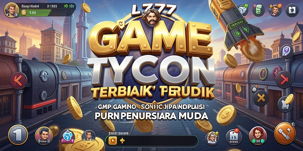 Tangkapan layar gameplay L777 menampilkan keseruan membangun bisnis Tycoon.