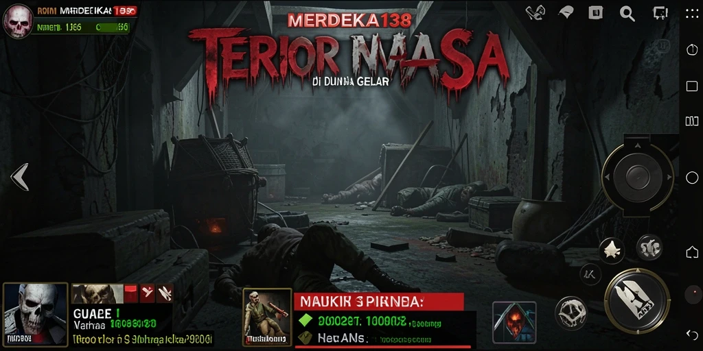 Gameplay MERDEKA138 yang mengerikan dan penuh ketegangan.