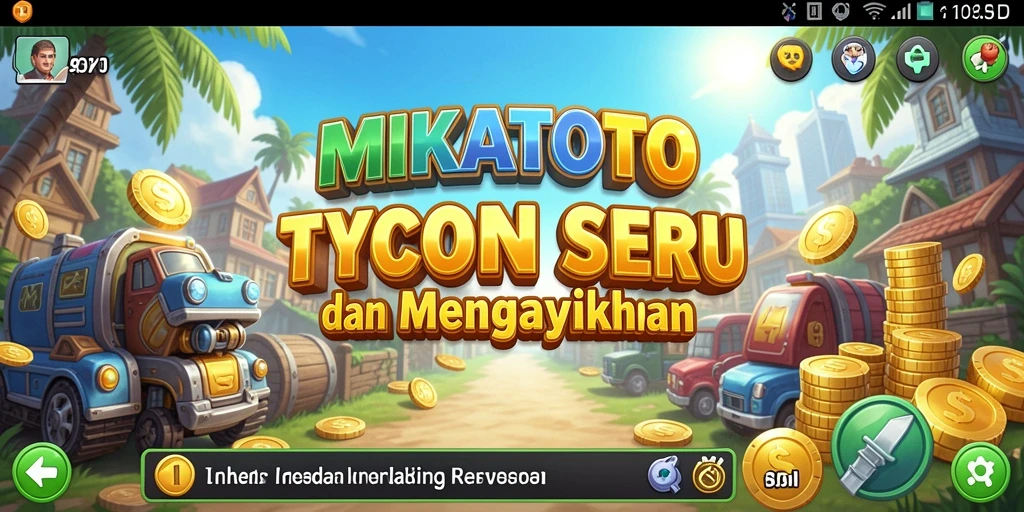 Screenshot utama MIKATOTO menampilkan gameplay yang seru dan interaktif.