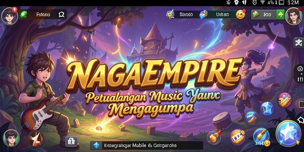 Tampilan gameplay NAGAEMPIRE yang seru dan interaktif.