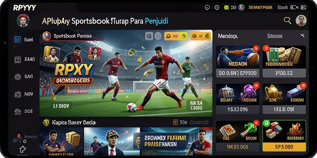 Screenshot gameplay <strong>RPYYY</strong> menunjukkan antarmuka yang menarik dan fitur taruhan langsung.