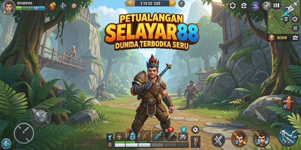 Tampilan gameplay open world yang mendebarkan di SELAYAR88.